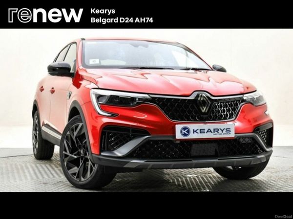 Renault Arkana Hatchback, Petrol Hybrid, 2025, Red