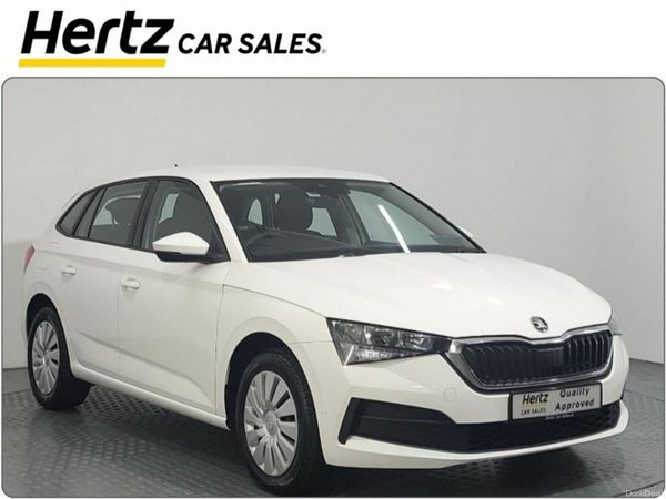 Skoda Scala Hatchback, Petrol, 2024, White