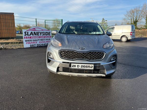 Kia Sportage SUV, Diesel Hybrid, 2021, Grey