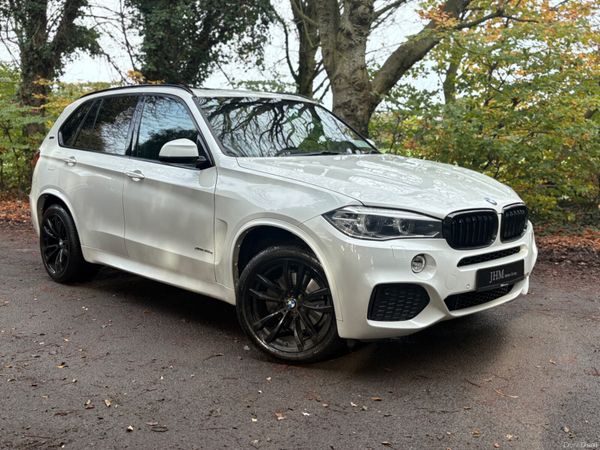 BMW X5 SUV, Petrol Plug-in Hybrid, 2016, White