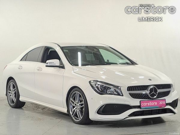 Mercedes-Benz CLA Saloon, Petrol, 2018, White