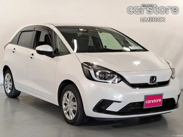 Honda Fit Hatchback, Petrol Hybrid, 2020, White