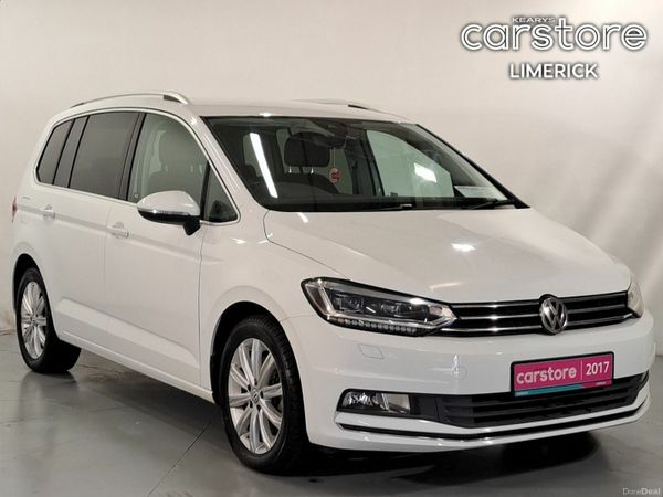 Volkswagen Touran MPV, Petrol, 2017, White