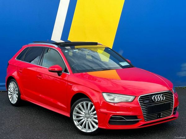 Audi A3 Hatchback, Petrol Hybrid, 2015, Red