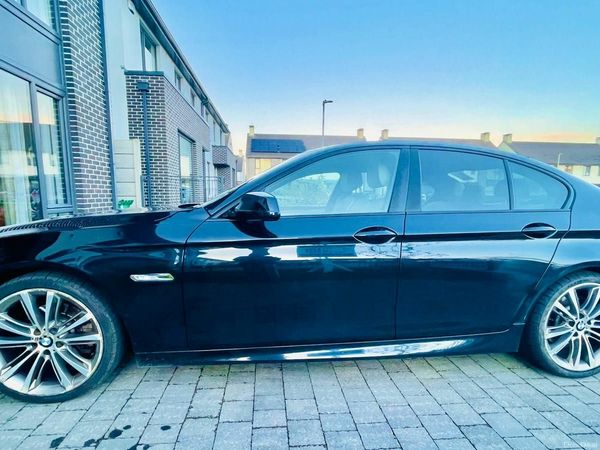 BMW 5-Series Saloon, Diesel, 2011, Black