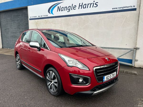Peugeot 3008 SUV, Diesel, 2016, Red
