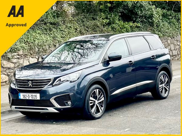 Peugeot 5008 MPV, Petrol, 2018, Blue