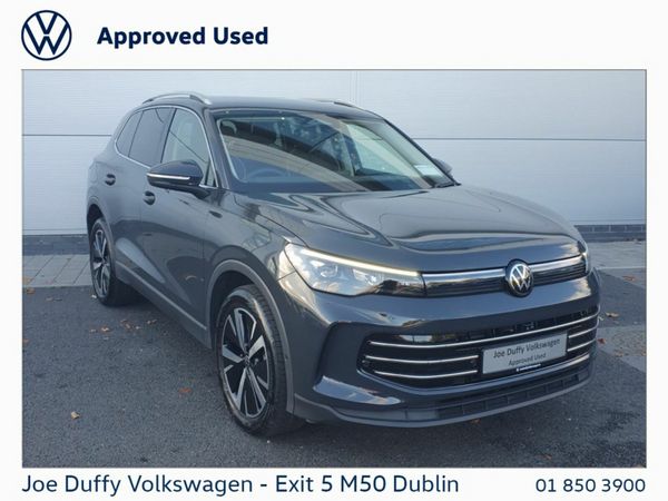 Volkswagen Tiguan SUV, Petrol Plug-in Hybrid, 2025, Grey