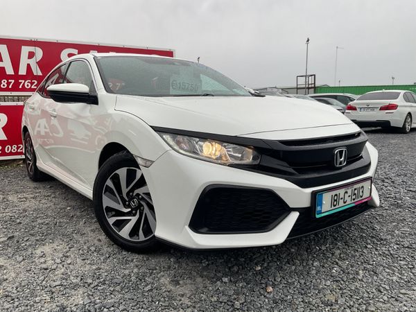 Honda Civic Hatchback, Petrol, 2018, White