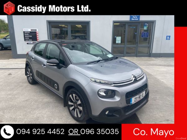 Citroen C3 Hatchback, Petrol, 2021, Grey