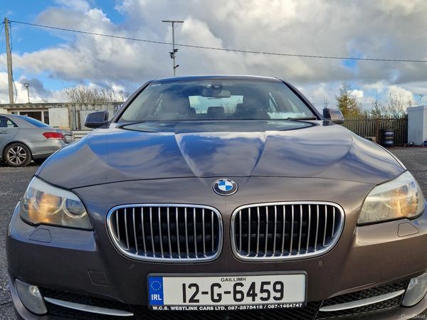 BMW 5-Series Saloon, Diesel, 2012, Brown