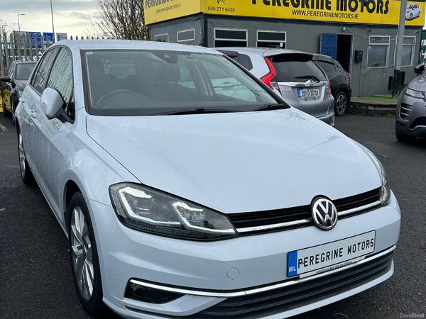 Volkswagen Golf Hatchback, Petrol, 2018, White