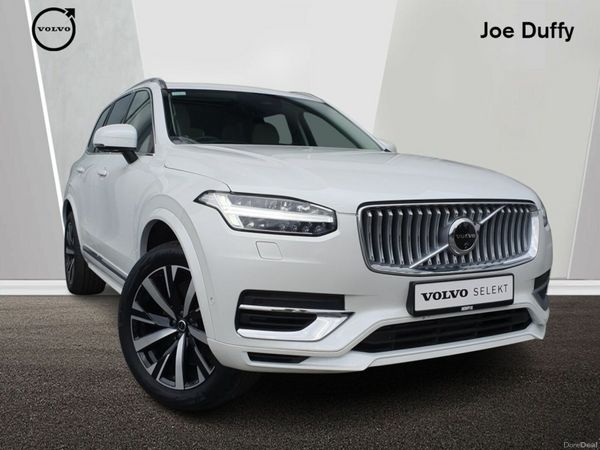 Volvo XC90 SUV, Petrol Plug-in Hybrid, 2025, White