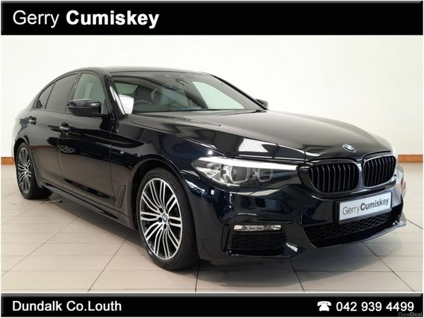 BMW 5-Series Saloon, Diesel, 2018, Black