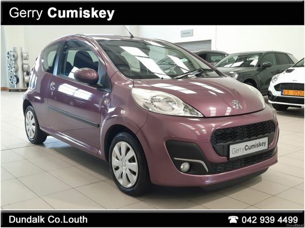 Peugeot 107 Hatchback, Petrol, 2012, Purple