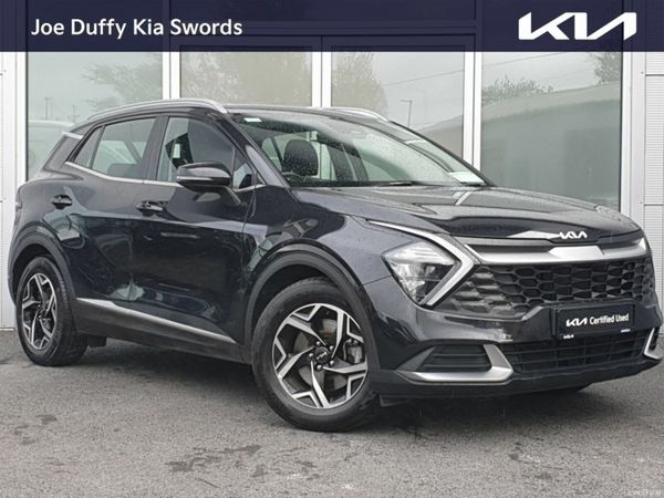 Kia Sportage SUV, Diesel Hybrid, 2023, Black