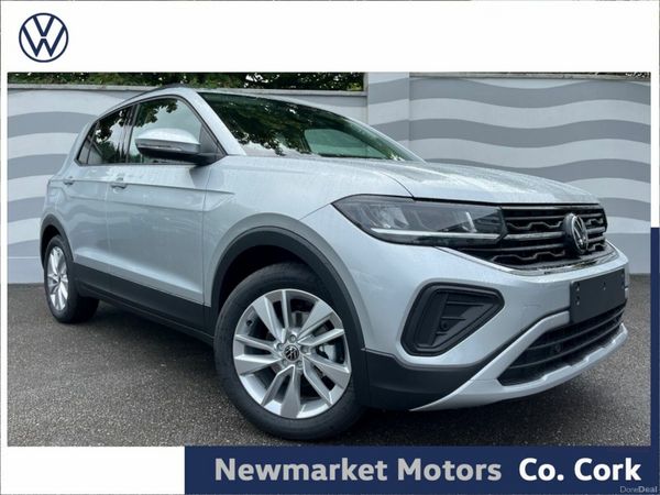 Volkswagen T-Cross SUV, Petrol, 2026, Silver