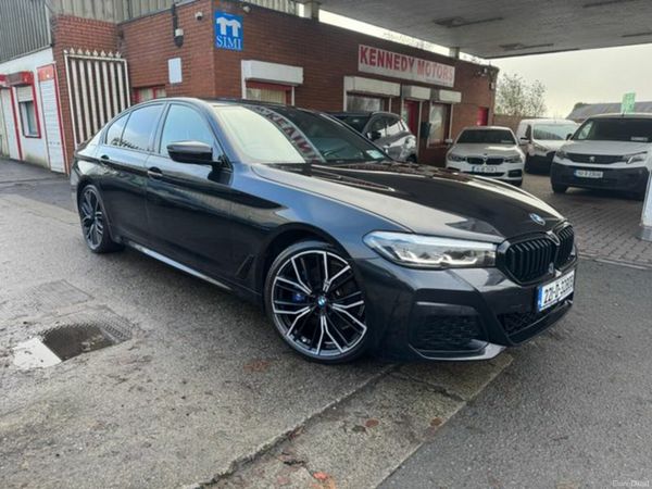 BMW 5-Series Saloon, Diesel, 2022, Black