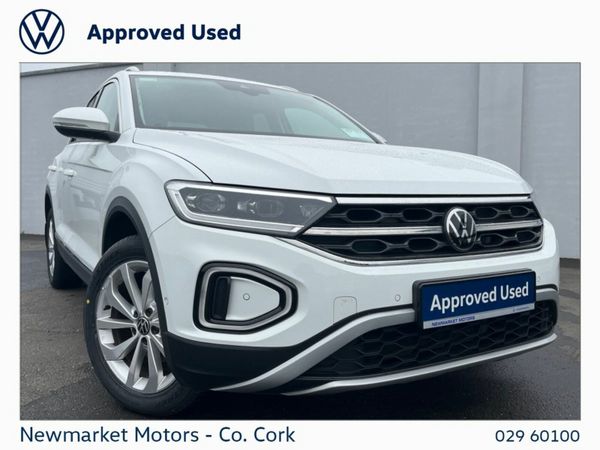 Volkswagen T-Roc SUV, Diesel, 2023, White