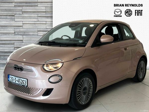Fiat 500e Hatchback, Electric, 2025, Pink