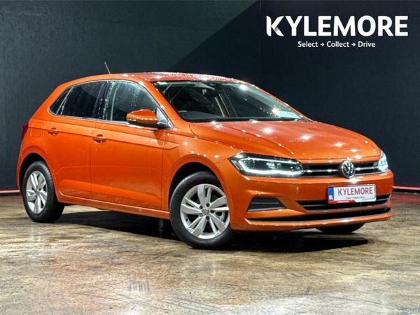 Volkswagen Polo Hatchback, Petrol, 2020, Orange