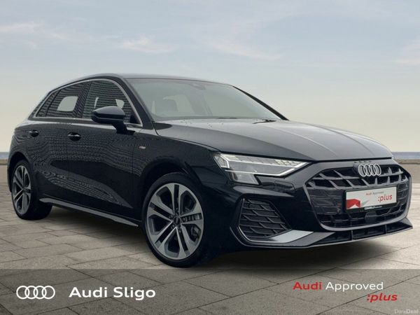 Audi A3 Hatchback, Petrol Hybrid, 2025, Black