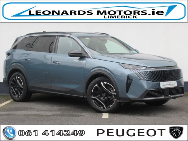 Peugeot 5008 SUV, Electric, 2026, Blue