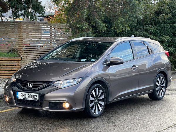 Honda Civic Estate, Petrol, 2015, Beige