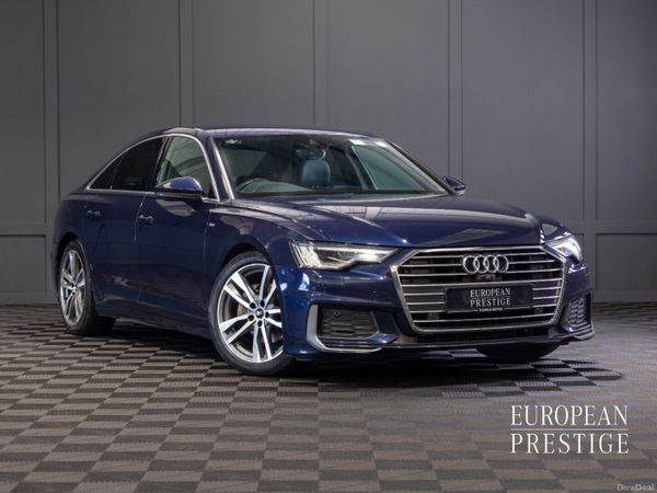 Audi A6 Saloon, Diesel, 2021, Blue