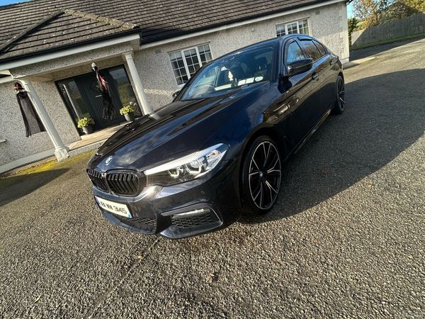 BMW 5-Series Saloon, Diesel, 2018, Black