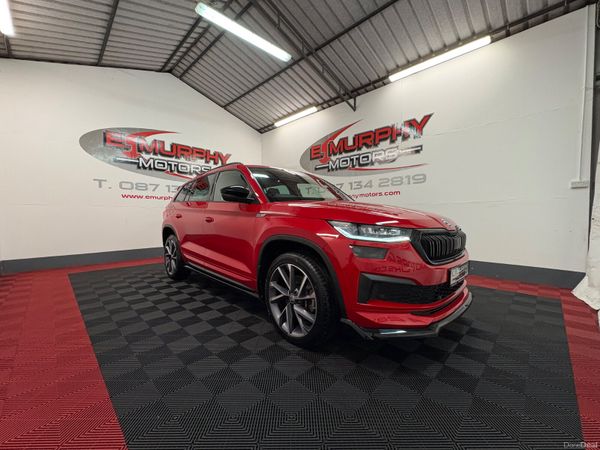 Skoda Kodiaq SUV, Diesel, 2022, Red