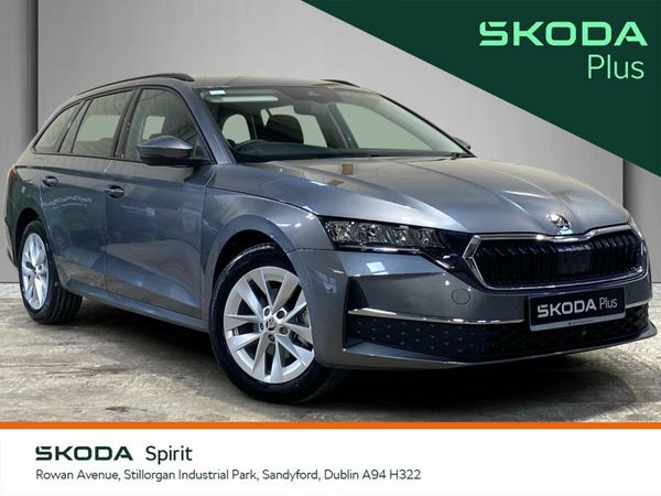 Skoda Octavia Estate, Petrol, 2025, Grey