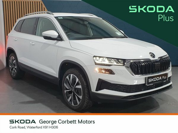 Skoda Karoq Estate, Petrol, 2025, White