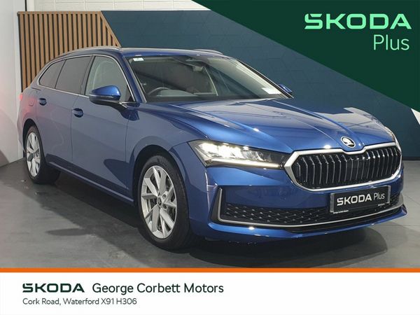 Skoda Superb Estate, Diesel, 2025, Blue