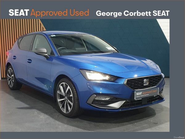 SEAT Leon Hatchback, Petrol Hybrid, 2025, Blue