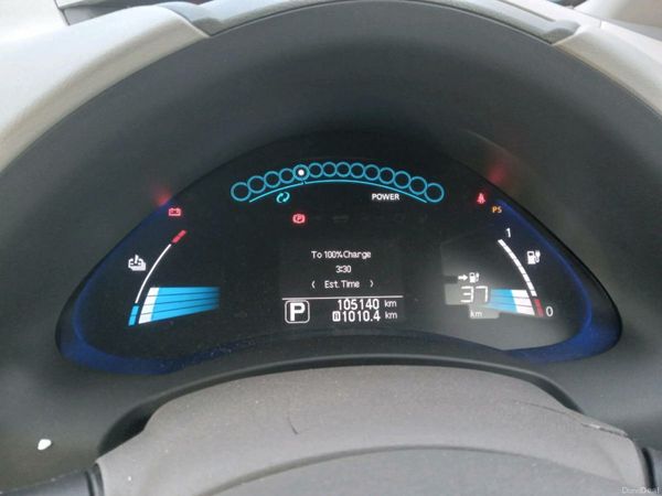 Nissan Leaf Hatchback, Electric, 2013, Silver