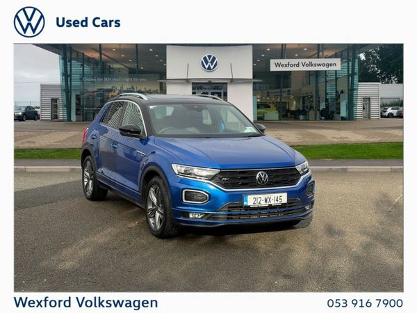 Volkswagen T-Roc SUV, Petrol, 2021, Blue