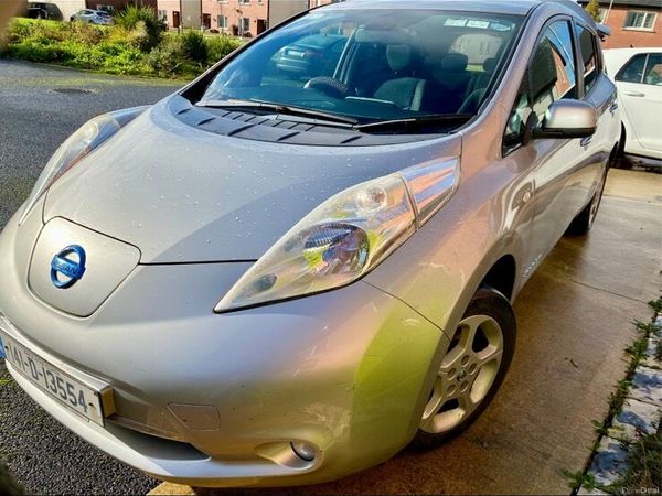 Nissan Leaf Hatchback, Electric, 2014, Silver