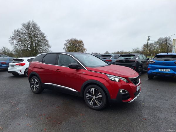 Peugeot 3008 Hatchback, Diesel, 2018, Red