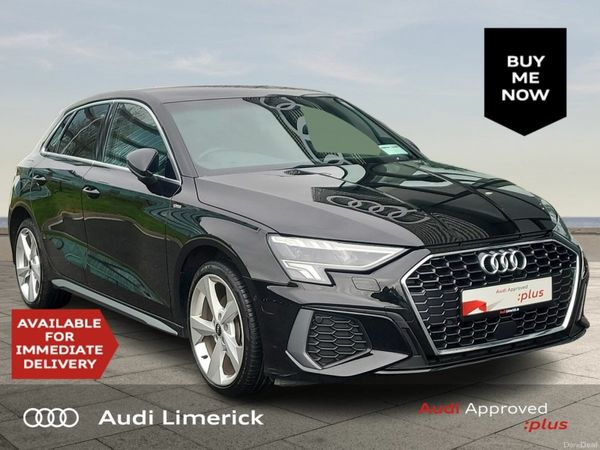 Audi A3 Hatchback, Petrol Plug-in Hybrid, 2023, Black