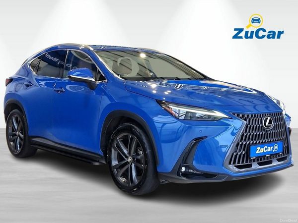 Lexus NX SUV, Petrol Plug-in Hybrid, 2022, Blue