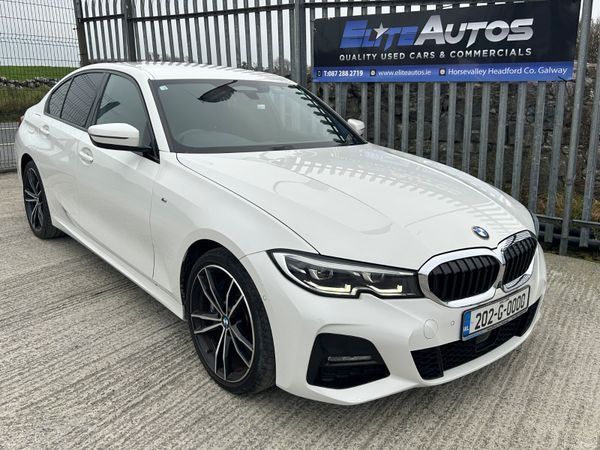 BMW 3-Series Saloon, Petrol Plug-in Hybrid, 2020, White