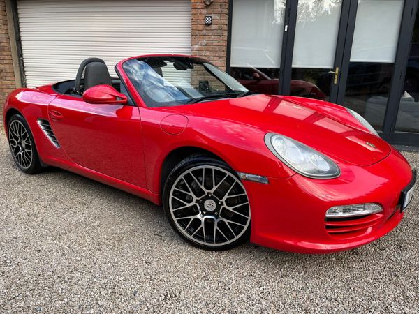 Porsche Boxster Convertible, Petrol, 2010, Red