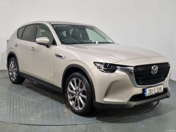 Mazda CX-60 SUV, Petrol Plug-in Hybrid, 2025, Grey
