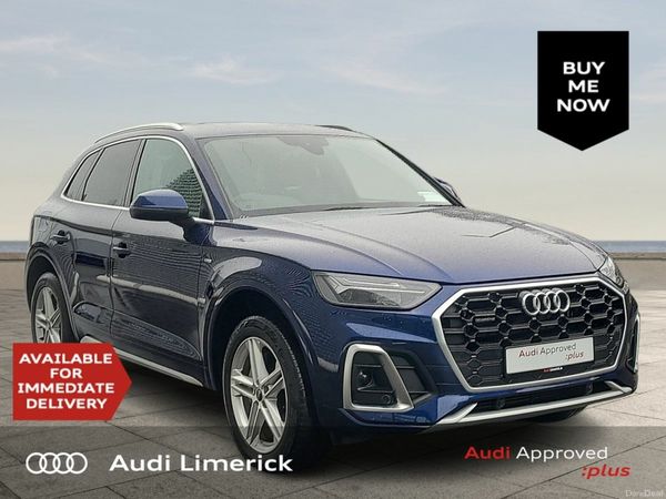 Audi Q5 SUV, Petrol Plug-in Hybrid, 2023, Blue