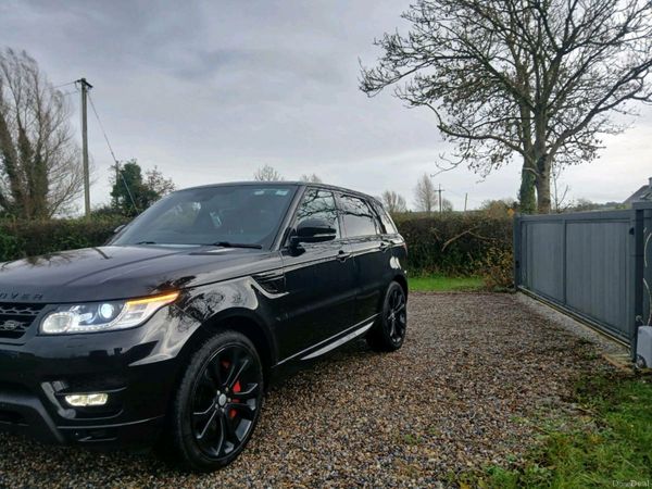 Land Rover Range Rover Sport SUV, Diesel, 2016, Black
