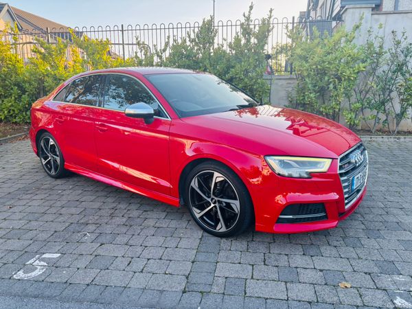 Audi S3 Saloon, Petrol, 2017, Red
