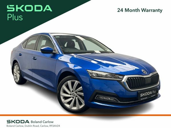Skoda Octavia Saloon, Petrol Hybrid, 2024, Blue