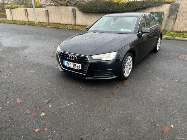 Audi A4 Saloon, Diesel, 2017, Black