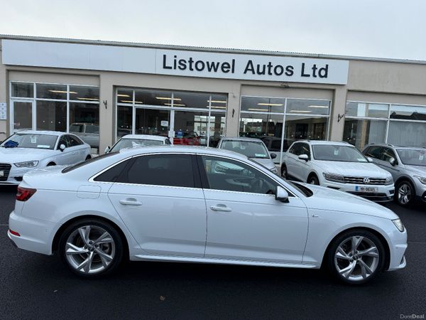 Audi A4 Saloon, Petrol, 2020, White